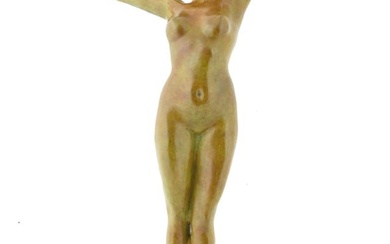 FRENCH SCULPTURE FEMALE NUDE AFTER PAUL PHILIPPE