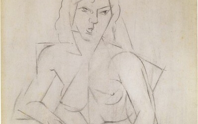 Femme nue, Jean Metzinger (Nantes 1883 - Parigi 1956)