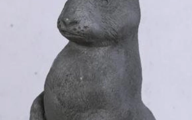 Figural Lead Garden Rabbit