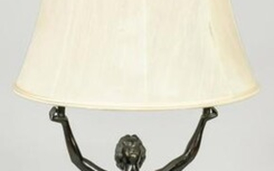 Figural table lamp, 1st half of t