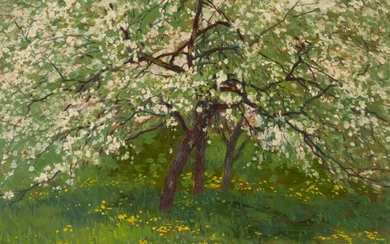 Flowering Apple Trees Siegfried Stoitzner, (1892 - 1976)