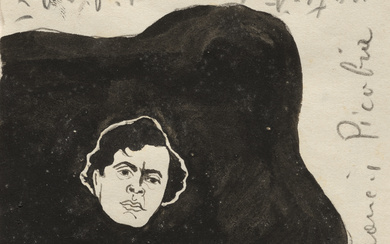 Francis Picabia (1879-1953) Portrait de Modigliani