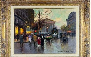 French Parisian Painting after Edouard Leon Cortes