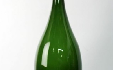 French glass Balthazar champagne bottle