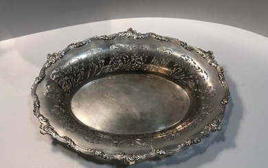 Fruit bowl - .800 silver - Austria - First half 20th century