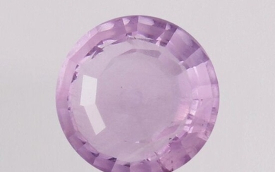 GFCO Cert. 4.75 ct. Pink Purple Amethyst - BRAZIL