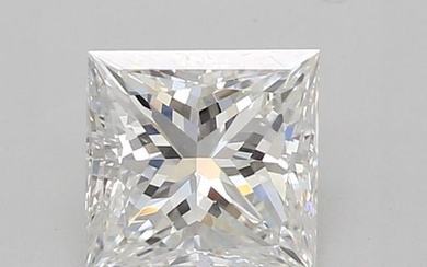 GIA Certified 0.72 Ct Princess cut F VVS1 Loose Diamond