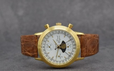 GIRARD PERREGAUX 18k yellow gold gents wristwatch