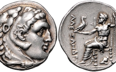 GRIECHENLAND, MAKEDONIEN. Alexander III. der Große, 336-323 v.Chr., AR Tetradrachme, Scione in Makedonien