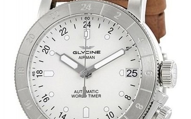 Glycine - Airman 24-Hours World Timer GMT Datum Automatik - GL0136 - 3953.111-66.LB7BH - Men - 2011-present