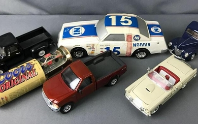 Group of Collectible Trucks and Cars
