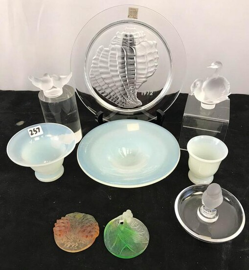 Group of Lalique, Daum Crystal and More!