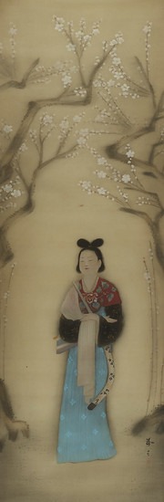 Grp: 9 Chinese and Japanese Paintings on Paper an