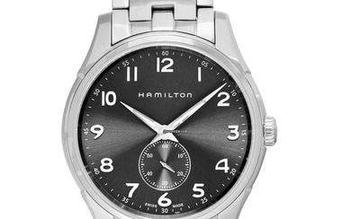 Hamilton Jazzmaster Thinline H38411183 - Jazzmaster Quartz Grey Dial Stainless Steel Ladies Watch