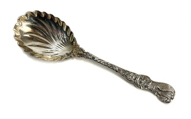 Harris & Shafer Sterling Silver Serving Spoon