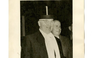 Harry Truman Photo Inscribed to Photographer Cecil Stoughton