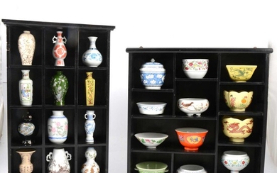Heritage Collection set of miniature Chinese ceramics