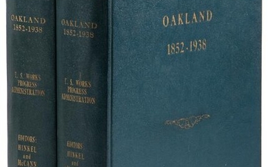 History of the City of Oakland, 1939