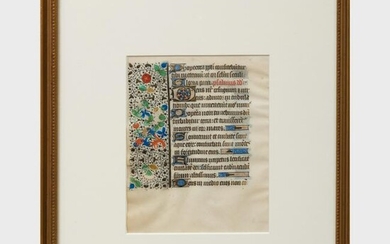 Illuminated Manuscript Page