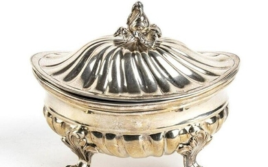Italian silver sugar pot - Turin 1759-1787, mark of