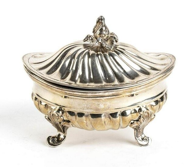 Italian silver sugar pot - Turin 1759-1787, mark of