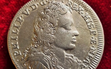 Italy, Kingdom of Naples. Filippo V di Spagna (1700-1707). Tari 1701