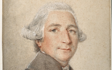 JEAN-MARTIAL FRÉDOU (FONTENAY-SAINT-PÈRE 1710-1795 VERSAILLES), Portrait de Jean-Baptiste-Médard-Valéry Hariveau