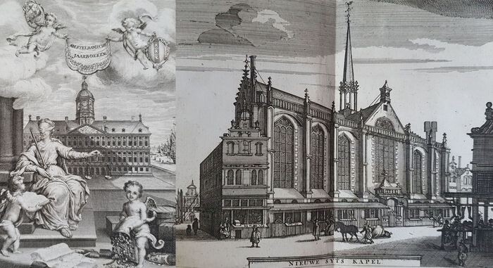 Jacobus Kok - msteldamsche jaarboeken, behelzende de merkwaardigste geschiedenissen - 1781