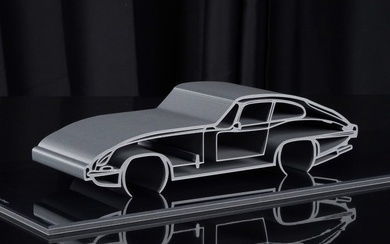Jaguar E-Type - 1/12 Car Sculpture- 1/30 PCS - Legends Cars® - By Automobilia Art® - Art Sculpture - 2024