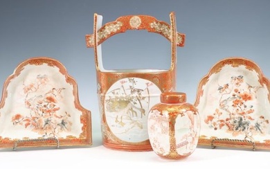 Japanese Kutani Porcelain Wares