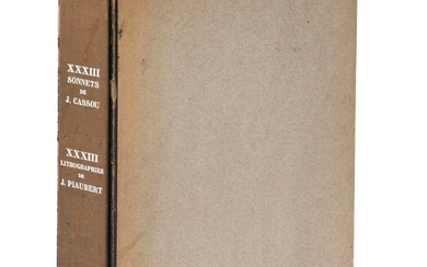 Jean PIAUBERT (1900-2002), 'Trente-trois sonnets composés au secret' - 1950. Textes de Jean CASSOU Editions...