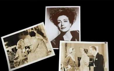 Joan Crawford Movie Star Press Photos Set, Joan