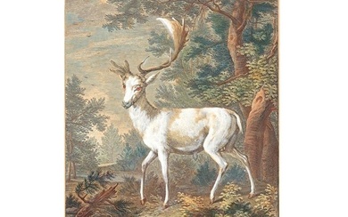 Johann Elias Ridinger, Ulm 1698 - 1767 Augsburg, Fallow deer
