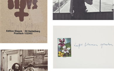 Joseph Beuys, Postkarten (Postcards) 1968-1974 (see S. P1-68)
