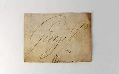 KING GEORGE III (1738-1820), cut signature