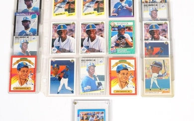 Ken Griffey Jr. Rookie and MLB Trading Cards, 1980s-1990s