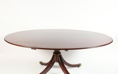LARGE CHERRY DINING TABLE