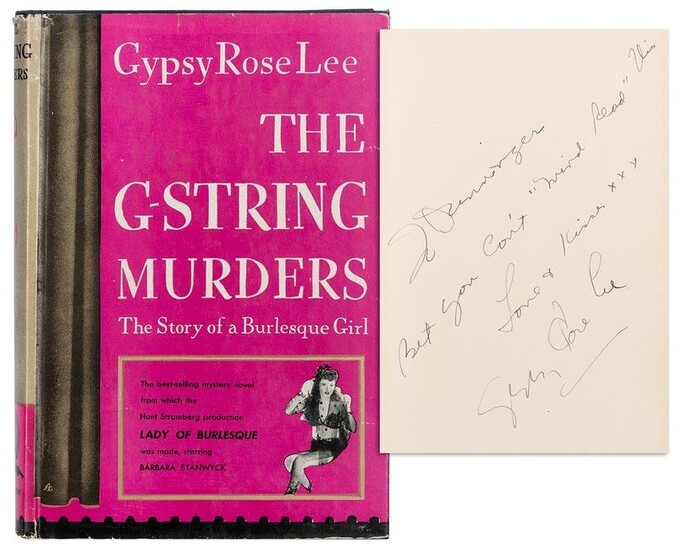 LEE, Gypsy Rose. The G-String Murders. Cleveland and