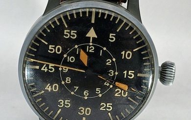 Laco (Lacher & Co Pfortsheim) - Fliegeruhr der deutsche Luftwaffe - Uhr Nr. 03511 - Kaliber Durowe - Men - Germany around 1943