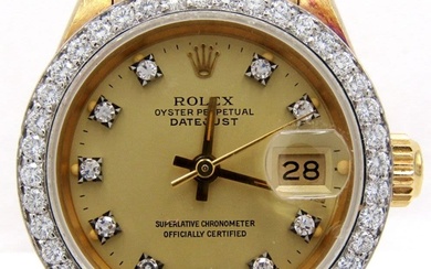 Ladies Rolex Datejust - 18KT