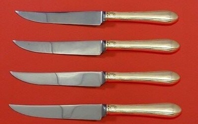 Lady Diana by Towle Sterling Silver Steak Knife Set 4pc HHWS Custom Made 8 1/2"