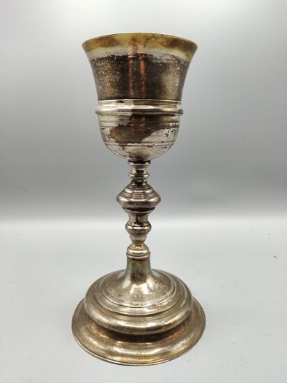 Liturgical chalice Genoa Torretta 1732 - Silver - First half 18th century