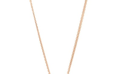 Louis Vuitton 18K Yellow White Pink Gold Empreinte Pendant Necklace