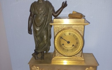 Mantel clock - Impero - Empire - Ormolu - 1800-1850