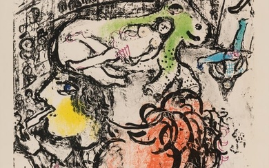 Marc Chagall (Belarusian/French, 1887–1985) Pirouette de Cirque, 1961