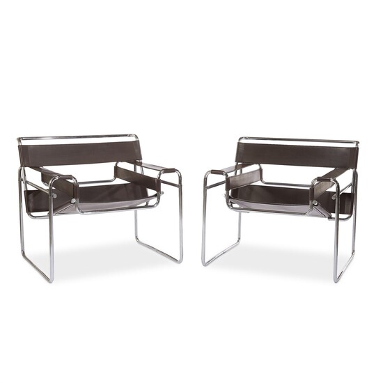 Marcel Breuer pair of Wassily chairs circa 1960s