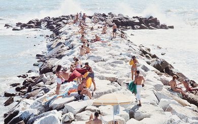 Massimo Vitali: Madima Vertical Wave Alternative (from Portfolio of Landscapes and Figures)