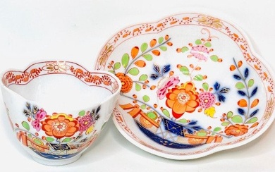 Meissen - Cup and saucer (2) - Porcelain