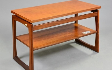 Mid Century Modern Two Tier Coffee Table