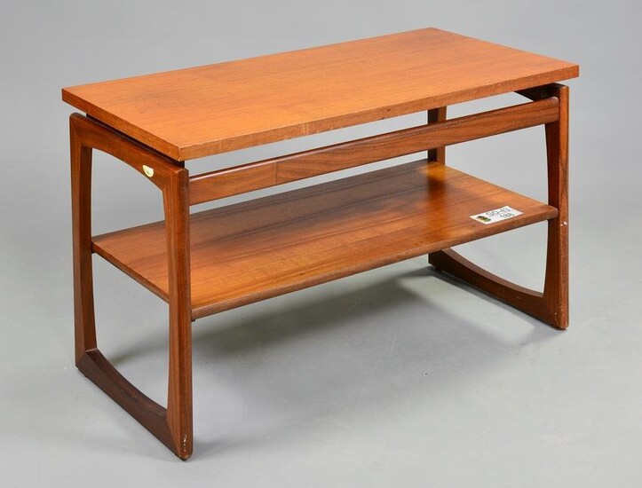 Mid Century Modern Two Tier Coffee Table